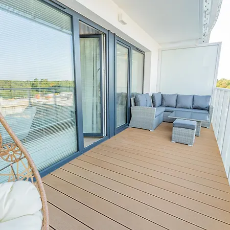 Horyzont Apartamenty -Polanki AQUA- Strefa SPA z basenem i fitness studio, prywatny garaż-3